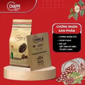 Cà phê hạt Arabica Chappi Mountains Coffee